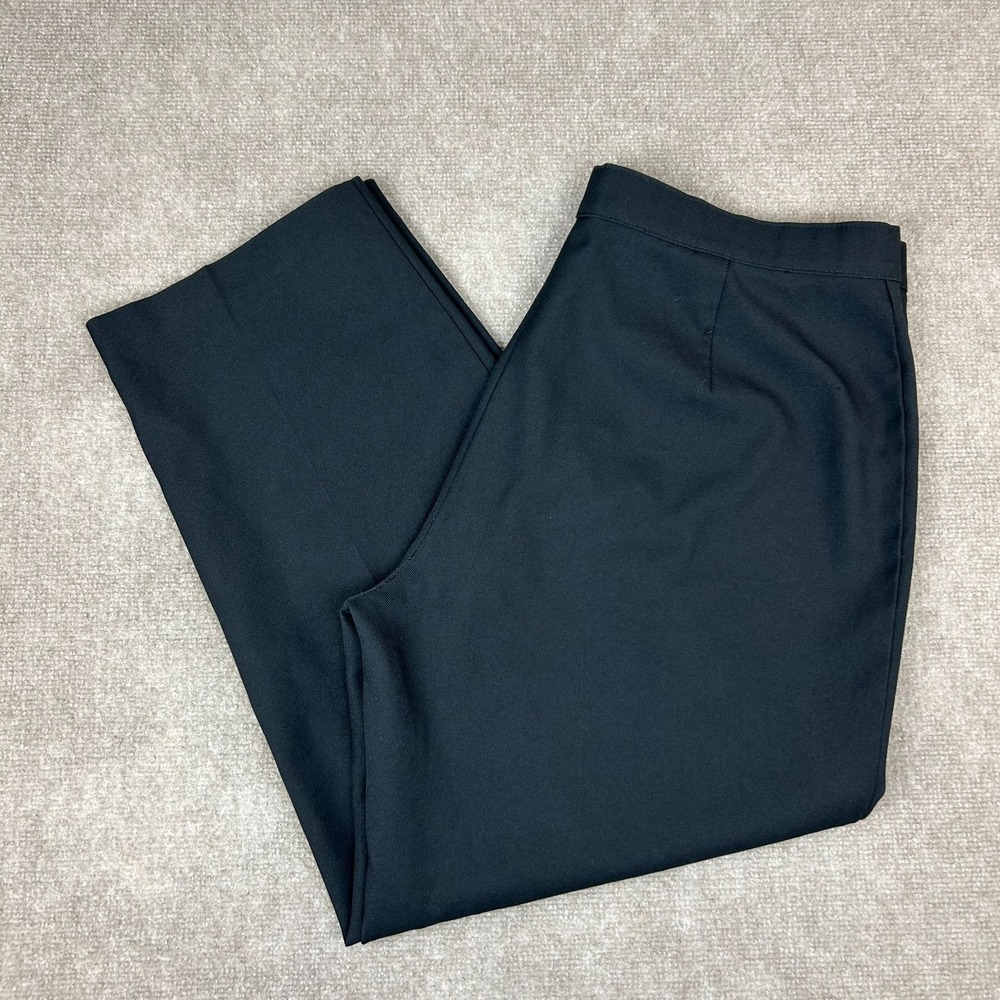 Lasting Comfort Pants Womens 26 Black Pockets Straight Leg Outdoor Made In USA